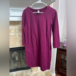 Old Navy Knee Length Stretchy Cotton Dress